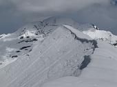 Risalita da Zambla Alta in Cima Grem, non raggiunta per cornici di neve instabili in cresta il 27 marzo 2010 - FOTOGALLERY